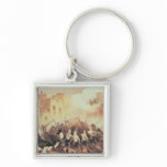 Storming of Delhi in 1857 Key Chains