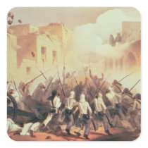 Storming of Delhi in 1857 Square Stickers
