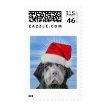 Stormy Christmas postage