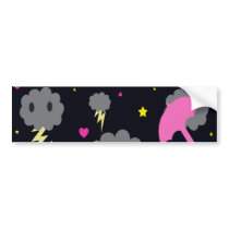 Stormy Clouds Bumper Sticker bumper stickers
