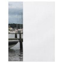 Stormy Day at the Harbor Essex CT Flyer Design