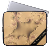 Stormy Fractal Personal Laptop Sleeve