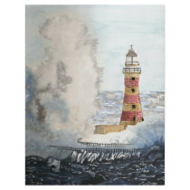 Stormy Lighthouse Custom Flyer
