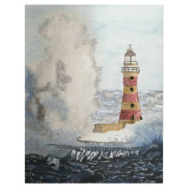 Stormy Lighthouse letterhead