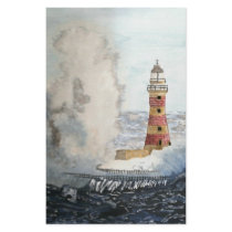 Stormy Lighthouse stationery