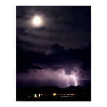 Stormy Night 1 Poster posters