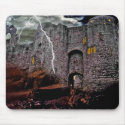 Stormy night in a castle, mousepad by design_girl Stormy night in a castle, mousepad