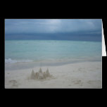 Stormy Sandcastle Card