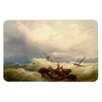 Stormy Sea Painting Magnet magnets