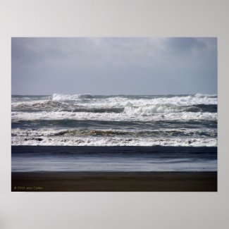 Stormy Seas Canvas Print