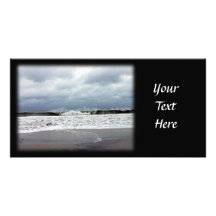 Stormy Seas of the Atlantic Ocean Photo Card