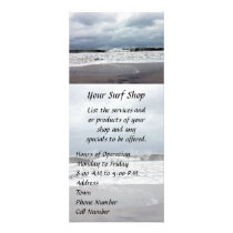 Stormy Seas of the Atlantic Ocean Rack Card Design