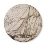 "Stormy Seas" Refridgerator Magnet