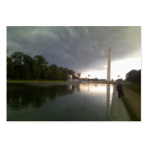 Stormy Washington DC day business cards by lgillings Stormy Washington DC day business cards