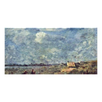 Stormy Weather. Banks Of The Pas-De-Calais By Coro Photo Card