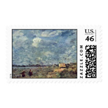 Stormy Weather. Banks Of The Pas-De-Calais By Coro Postage