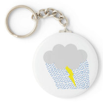 Stormy Weather Keychain