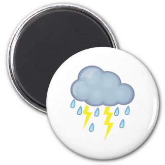 Stormy Weather Refrigerator Magnets