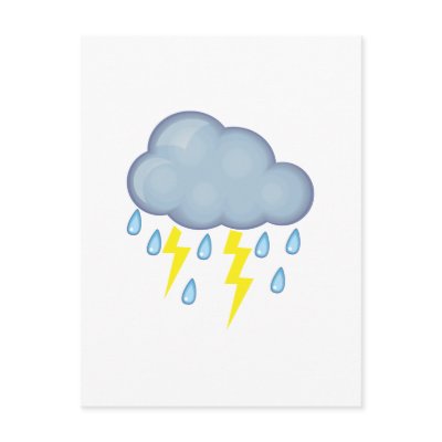 Stormy Weather Postcards by shopaholicchick
