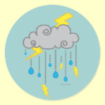 Stormy Weather Sticker stickers