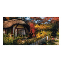 Story Book - Grannies Cottage Photo Card Template