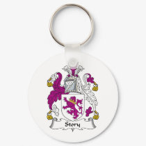 Story Family Crest keychains by coatsofarms Story Family Crest keychains