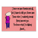 Story Folks "Sometimes I don't Like You" cards