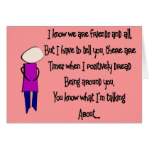 Story Folks "Sometimes I don't Like You" cards by gabelstories Story Folks "Sometimes I don't Like You" cards