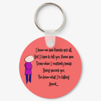 Story Folks "Sometimes I don't Like You" keychains by gabelstories Story Folks "Sometimes I don't Like You" keychains