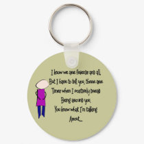 Story Folks "Sometimes I don't Like You" keychains by gabelstories Story Folks "Sometimes I don't Like You" keychains