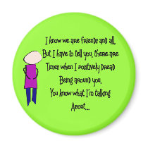 Story Folks "Sometimes I don't Like You" magnets by gabelstories Story Folks "Sometimes I don't Like You" magnets