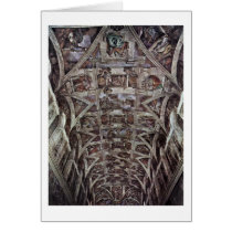 Story Of Creation In Sistine Chapel By Greeting Cards