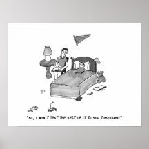 Story Time Poster (Black & White)