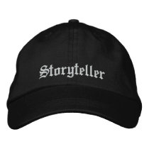 Storyteller Embroidered Baseball Caps