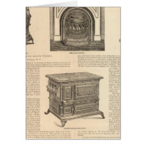 Stove Works, Albany, New York Greeting Card
