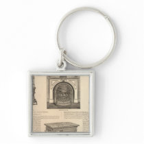 Stove Works, Albany, New York Keychains