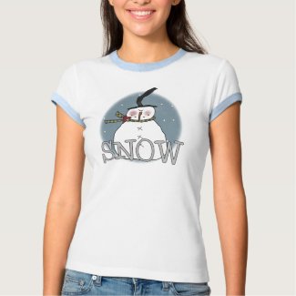 Stovepipe Hat Snowman shirt