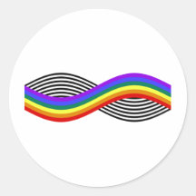 STR8 Allies Round Sticker