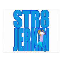 STR8 JERKIN jerk jerking dance hip-hop rap music Postcards
