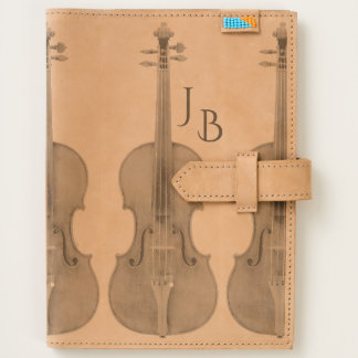 Stradivarius Violins with Customizable Monogram Journal