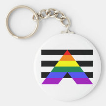 Straight Allies Key Chains