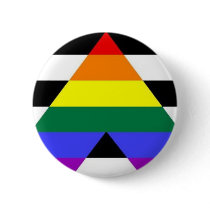 Straight Ally Pride Button