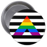 Straight Ally Pride Buttons