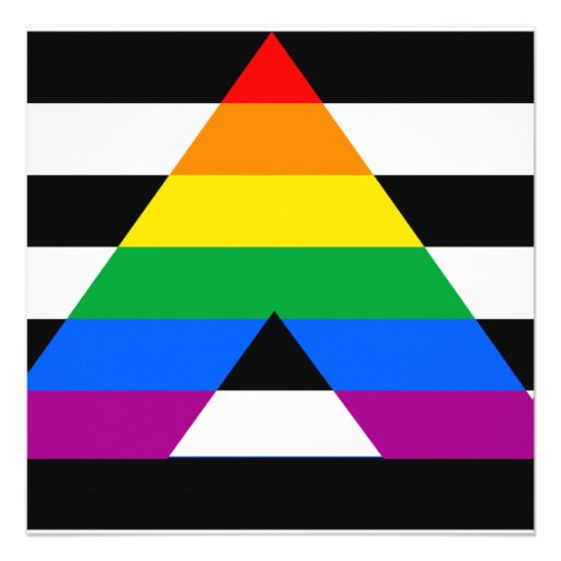 Straight Ally Pride Invitation