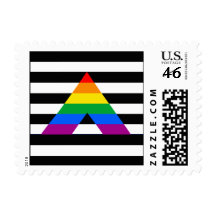 Straight Ally Pride Postage