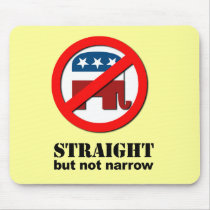 Straight but not narrow mousepads