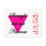 straight but not narrow postcards