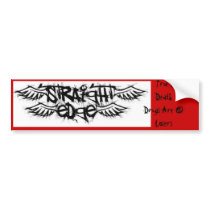 Straight Edg bumper stickers