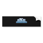 Straight edge blue logo