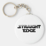 Straight-Edge Key Chain